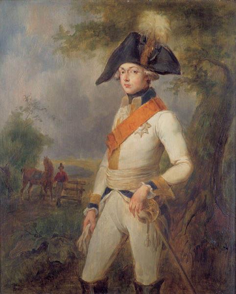 unknow artist Portrait of Louis Charles of Prussia oil painting image